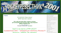 Desktop Screenshot of burevestnik-2001.ru
